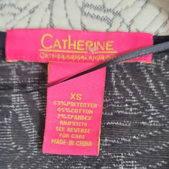 Catherine Malandrino Textured Knit Blazer Size XS Open Pockets Quiet Luxury - Picture 7 of 14